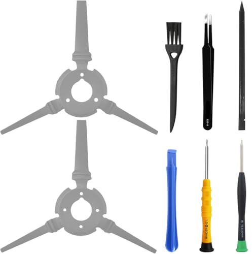 ZHUROUPU Ersatz Gimbal Shock Absorption Gummi für DJI Mini 4 Pro, Gimbal Kamera Shock Absorber Ball, Dämpfer Gummi Zubehör zur Verringerung der Flug Vibration (Long Links und Rechts)
