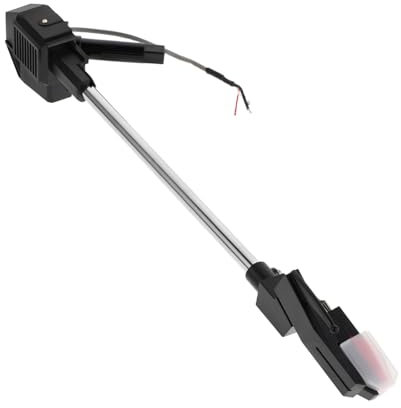 ibasenice Grammophone Tonarm Grammophone Tonabnehmer Tonarm Automatischer Plattenspieler Ersatz Plattenspieler Tonarm Reparatur Plattenspieler Tonarm Ersatz Phonograph Tonarm Teil Schwarz ABS