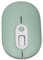 Souris sans Fil, 2,4 GHz sans Fil Bluetooth Dual Mode Souris Light Up avec USB Mini Receiver, Souris D'ordinateur Silencieuse avec 3 DPI 800/1200/1600 (Green)