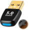 Huybaa Dongle Bluetooth 5.4, Clé Bluetooth pour PC, USB Adaptateur Bluetooth, Récepteur Bluetooth, Compatible avec Windows 11/10/8.1/7, pour Casque, Souris, Clavier, Imprimantes