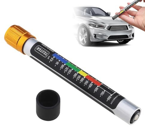 YAYNO Spessimetro Magnetico Vernice Misuratore di Spessore del Rivestimento Rivestimento Tester di Spessore della Vernice Auto Tester di Vernice per Auto per lo Spessore Della Vernice Dell'auto