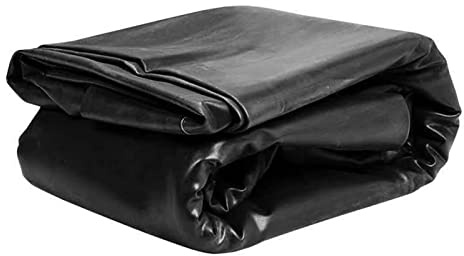 EYRMQWJPC Revêtement pour Bassin de Jardin, Liner for Bassin à Poissons et Piscine Noir Plusieurs Tailles(4x6m)