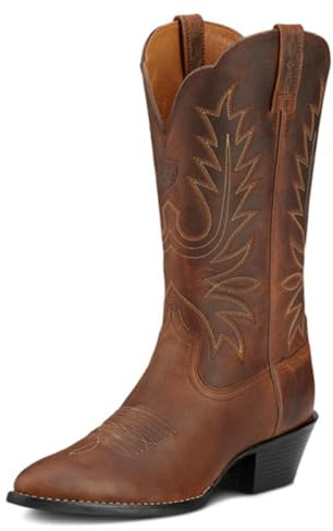 Ariat Heritage Round Toe Western Boots - Women’s Leather Cowgirl Boots