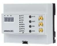 Delta Dore Unicomp 557 Universal-Ladeautomat mit Timer, AUTOMATISCH, RELAY, Druckknopf, IP54