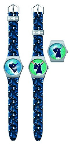 Dr Who Jungen-Armbanduhr Analog Kunststoff blau DR178