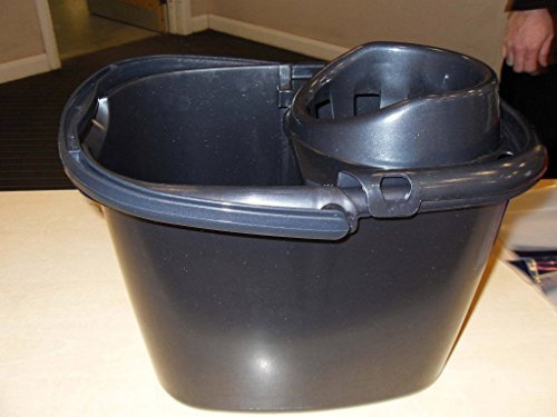 TML 15L Litre Graphite Mop Bucket Fast Postage, Black, THW33-G
