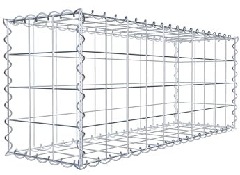 Gabion 100 x 40 x 30 cm, maille 10 x 10 cm