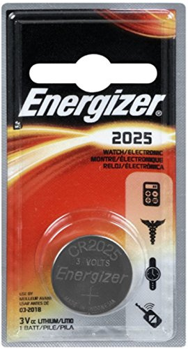 Energizer Watch/Electronic Battery 3 Volt 2025 1 Each Pack Of 5