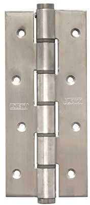 Pendeltürband einseitig wirkend, Rollen ø 18 mm, Höhe 180 mm, eckig, Edelstahl
