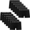 ANTONIO ROSSI (lot de 12) boxers ajustés pour hommes - Boxers pour hommes avec ceinture élastique