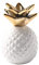 WBTY Spardose, Keramik Ananas Sparschwein Niedliche Sparschwein Ornamente Kreative Ananas Sparbüchse Home Decor