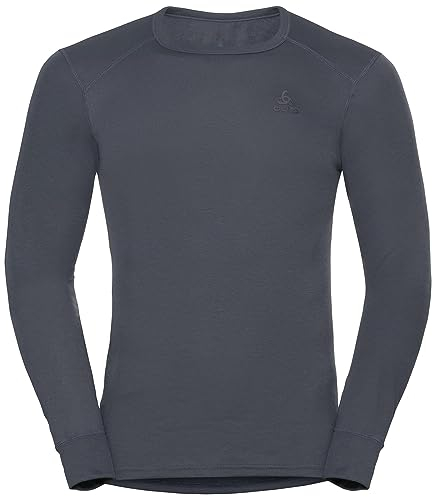 Odlo Herren Funktionsunterwäsche Langarm Shirt ACTIVE WARM ECO, india ink, L