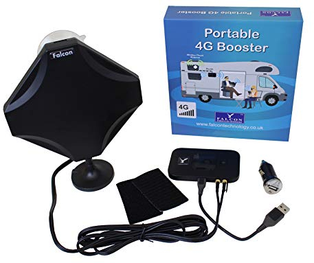 Falcon LTE 4G WLAN Antenne, Access Point DIY Kit, 4G, Plug and Play, LTE/GSM/3G/2G, Wohnmobil, Wohnwagen, LKW, Camper Van, Telekom LTE, Vodafone, Telefonica und O2