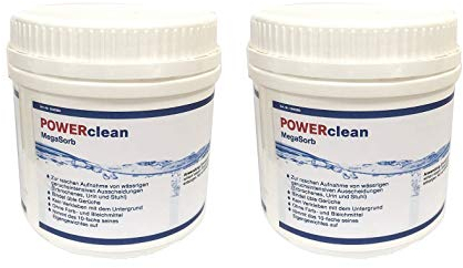 2x POWERclean MegaSorb