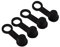 Brake Bleeder Screw Caps, Bremse Gummikappe, 8mm Bleed Nipple Caps, Brake Bleed Nipple Caps, 4X Black Rubber Brake Cap Bleeder Screw Caps Bleed Cover Grease Unversal Bleeder Valve Nipple