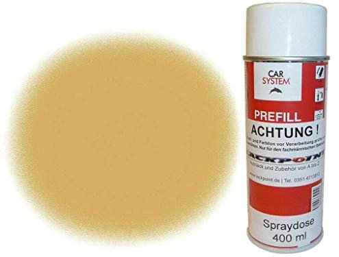 Lackpoint 2 Komponenten Spraydose 400ml Autolack DDR Champagnerbeige Glanz Trabant IFA 2K