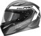 ROCC 451 Helm (Black/White,XL)
