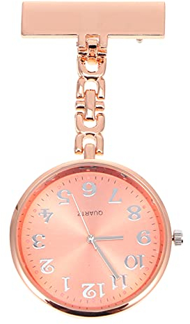Hemobllo Robuste Clip-on-taschenuhr Quarzuhr Für Medizinisches Fachpersonal