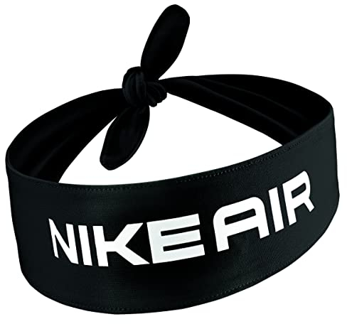 Nike Head tie Skinny Air Graphic Schweißband Tennis Bandana (BLACK/BLACK/WHITE)