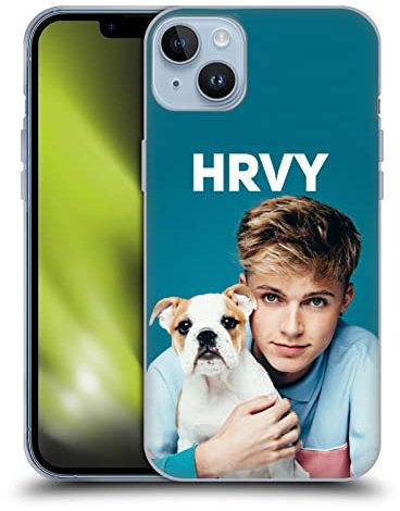 Head Case Designs Offizielle HRVY Kalender 10 Grafiken Soft Gel Handyhülle Hülle kompatibel mit Apple iPhone 14 Plus
