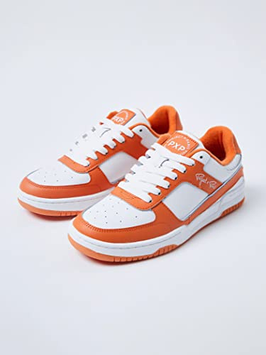 PROJECT X PARIS Sneaker Color: Naranja (Calzado-) Leather+Polyester für Damen, geeignet für Freizeit & Komfort, mit Größe 40
