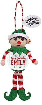 Personalised Snowglobe tree decoration (Emily)