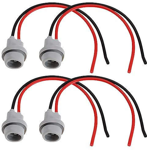 4pcs Support de Lampe en Caoutchouc T10 W-5-W 147 501 Connecteur de Douille d'ampoule LED pour Voiture Bateau Lumière Latérale Plaque d'immatriculation Lumière Intérieur Porte-Ampoule
