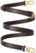 RICLVS Echtes Vachetta Leder Crossbody Strap Echtes Leder Verstellbarer Ersatzriemen für Schultertasche Handtasche Geldbörse, Kaffee