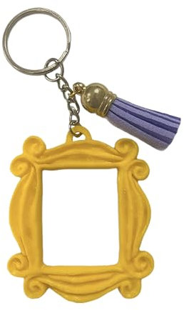 Marco friends para puerta. Frame decorativo para mirilla serie FRIENDS Como el marco de Rachel y Monica en Friends (Llavero)