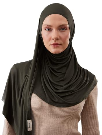 femple Kleiner Instant Premium Jersey Hijab | Perfekt für kleine Gesichter oder junge Mädchen