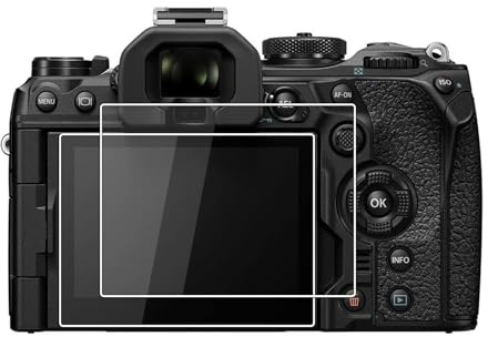 kinokoo weiche Displayfolie für Olympus OM-1 OM-1 Mark II OM-3 Kamera – hochauflösende HD-weiche PET-Folie OM1/OM1-II/OM-3 Displayschutzfolie – blasenfrei/kratzfest (2er-Pack)