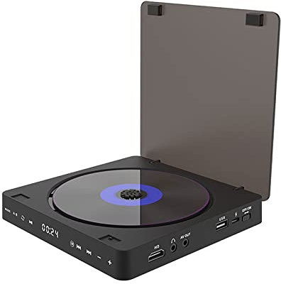 DVD-Player, Multifunktionaler 1080P-HD-Videoplayer Mit Touchpanel Und LED-Anzeige, Kompatibel Mit CD-R/CD-RW/DVD-R/DVR-RW/DVD+R/DVD+RW Usw. Mit MP3/WMA-Disc Mit/Avi-Dateien