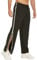PINSPARK Trainingshose Herren Jogginghose seitlich zu öffnen Lang Laufhose mit Taschen Basketball Hose Freizeithose Schnellfickerhose Schwarz XXL