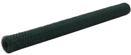 Générique Grillage Acier avec revêtement en PVC 25x1,5 m Vert,Quincaillerie,Clôtures & barrières,Panneaux de clôture,Vert,13.45 LB,143270