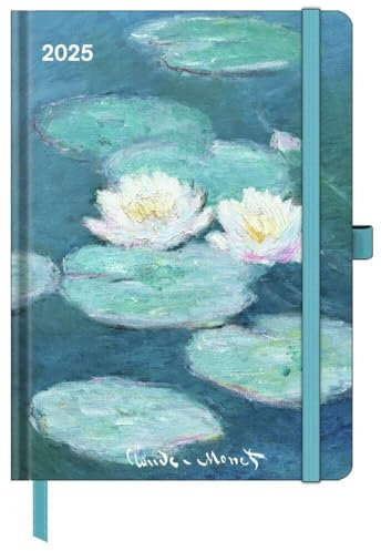 Claude Monet - ArtDiary - Kalenderbuch A5 - Kalender 2025 - Neumann-Verlag - Taschenkalender - 16 cm x 22 cm