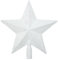 SULOLI Christmas Tree Star White,White Christmas Tree Topper White Star Christmas Decorations Star for Christmas Tree Xmas Tree Star Topper