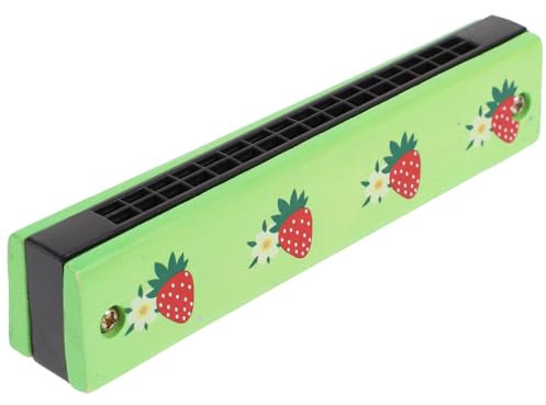Toyvian 1pc Boy Girl Harmonica Musical Toy Design for Early Education Random Colors Patterns Safe Smooth Grip for Beginners for Music Learning and Fun