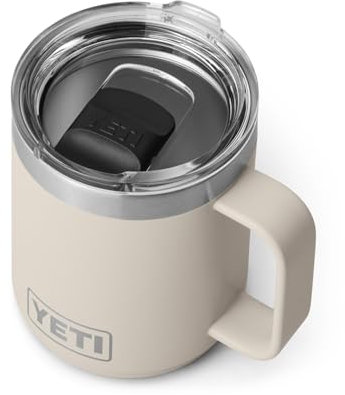 YETI Rambler stapelbarer Becher, vakuumisoliert, Edelstahl mit MagSlider-Deckel, 284 ml, Umhang Taupe