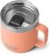 YETI Rambler Mug, Vacuum Insulated Stainless Steel Stackable Mug with Magslider Lid, Lowcountry Peach, 14 oz (414 ml)