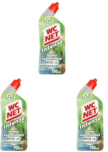 WC Net Intense Gel WC Brise des Montagnes 700 ml (Lot de 3)