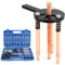 QWORK® 36 Piezas Extractor de rodamientos, Juego de extractores de rodamientos Interiores con Manga y Llave, para Desmontar rodamientos Interiores