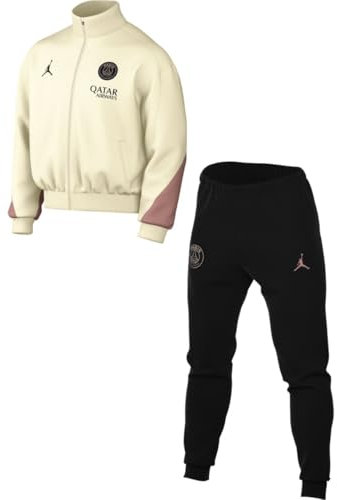Tuta Da Calcio In Maglia Jordan Dri-Fit Paris Saint-Germain Strike Da Uomo – Terza, Avorio Pallido/Rosa Ruggine/Nero, FQ2474-111, XL