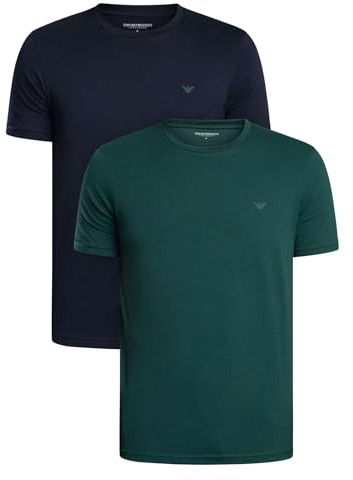 Man's Endurance 2-Pack Crew Neck T-Shirt Blue XL Regular Fit, blau, XL