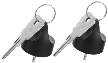 Ipetboom 2 Stück Sicherheitsschlüssel Für Elektromobile Und Rollstühle Langlebiger Ersatz Schlüssel Kompatibel Mit Senioren Scootern Vielseitiges Scooter Zubehör Für Mobilitätsgeräte