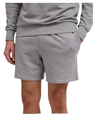 hummel hmlPULSE Short Herren | Baumwolle | Unkomplizierter Pull-On-Verschluss | Gerade geschnitten für bequemen Sitz | Normal Fit | Einfarbig | elastisch