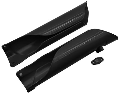 ATUMY Copri Forcella Forcelle Moto,Forcella Anteriore I Protezione Forcella Moto Adatta per KTM SX EXC XC XCW XCF Husqvarna Te TC FC 125-450 Dirt Bike Enduro(Black)