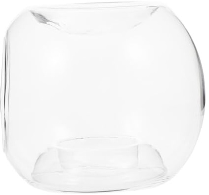 Glas Teelichthalter für Aromatherapie und Heimdekoration | Teelicht Diffusor mit Lichtdurchlass, Duftölwärmer für Zuhause, Transparentes Design