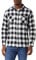 Urban Classics Checked Flanell Shirt - Chemise Homme, Multicolore (Blk/Wht) - Large (Taille fabricant: Large)