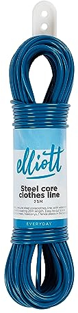 Elliott 10F00185 Stahlkern für Wäscheleine, weiß