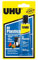 UHU All Plastics, Powerful universal adhesive for plastics, Blister 33ml, transparent